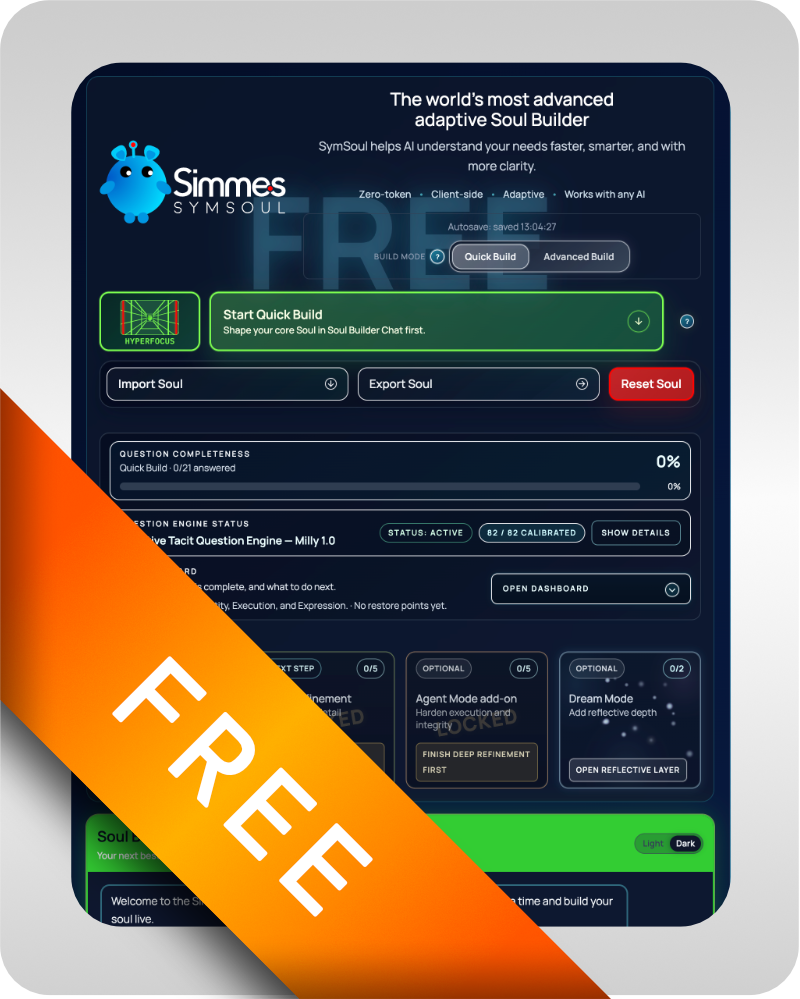 SymSoul Free product document asset